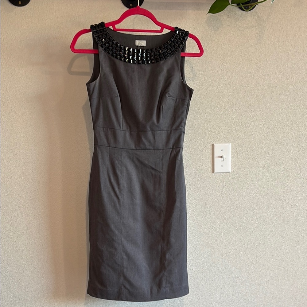 H&M Black Sleeveless Sheath Mini Dress